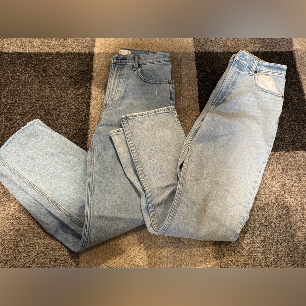 Lot of 2 Abercrombie jeans